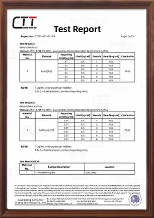 Qualification Report