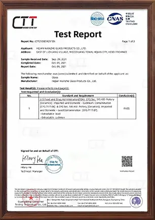 Qualification Report