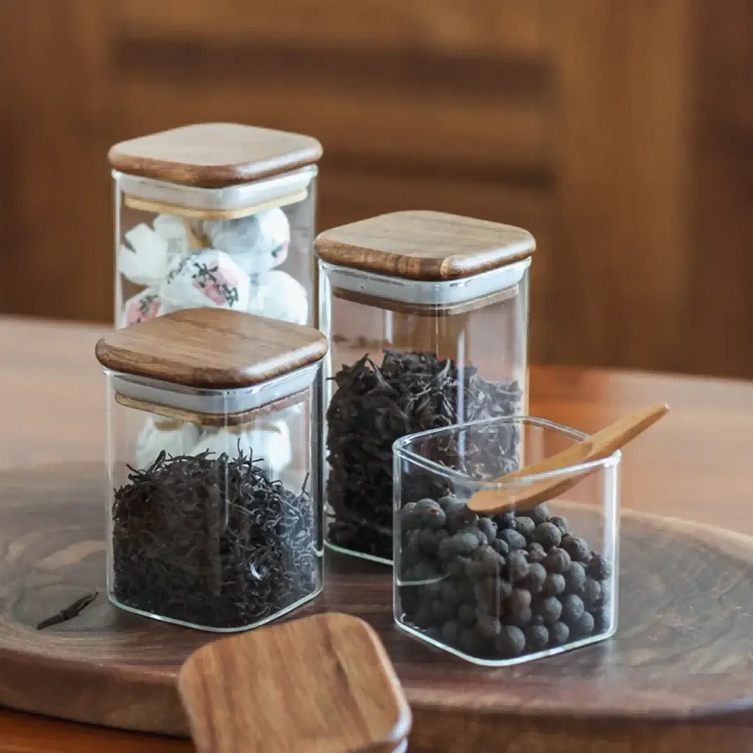 glass kitchen canisters