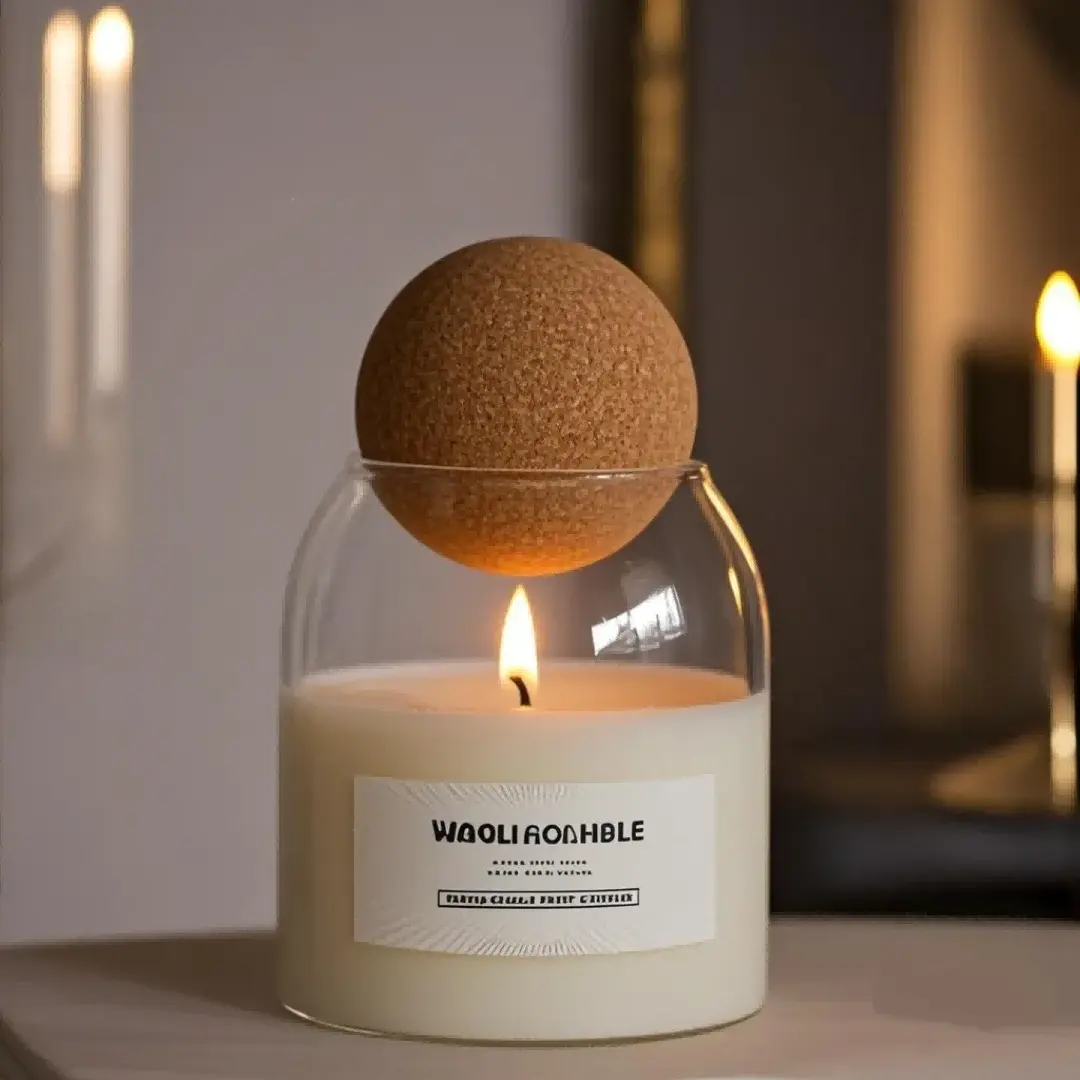 Little Glass Jars with Cork Lids