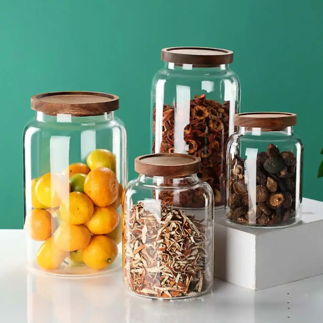 Extra Large Glass Storage Jars