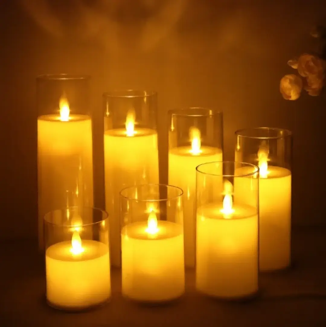 Modern Glass Candle Holder