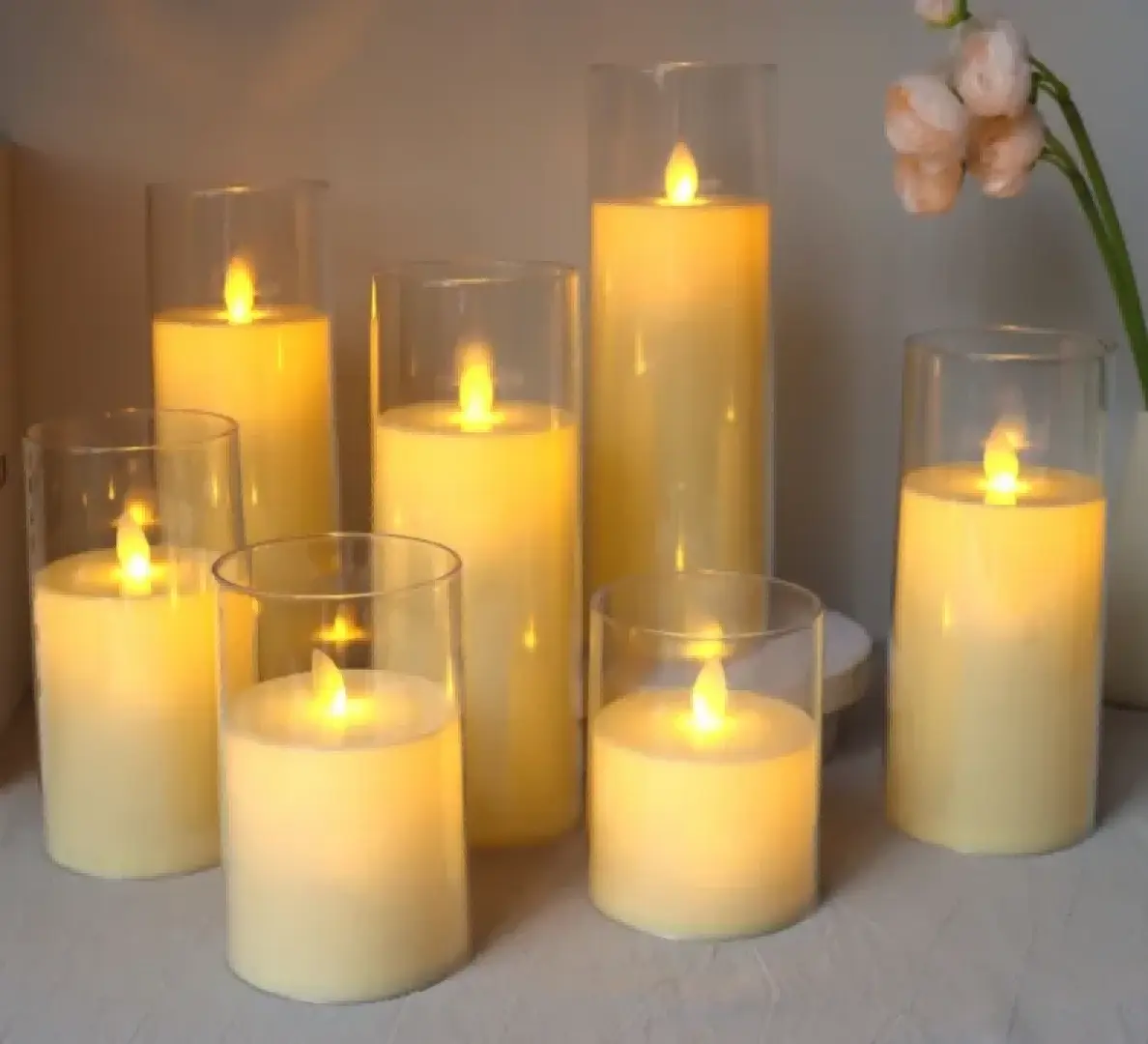 Modern Glass Candle Holder Modern Glass Candle Holder