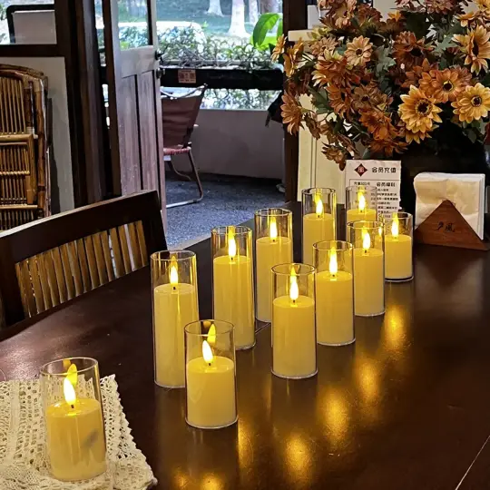 Premium Glass Candle Base 