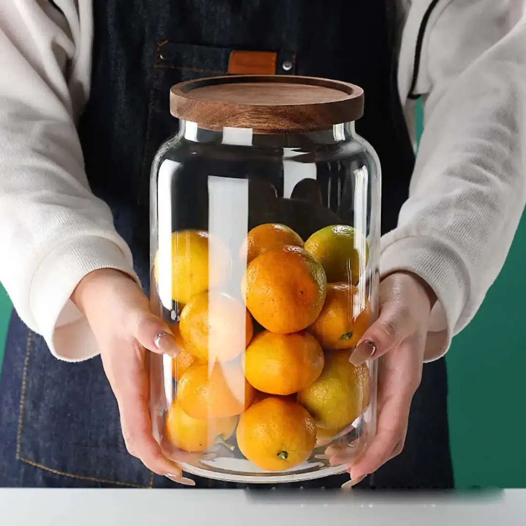 Wide Mouth Glass Containers