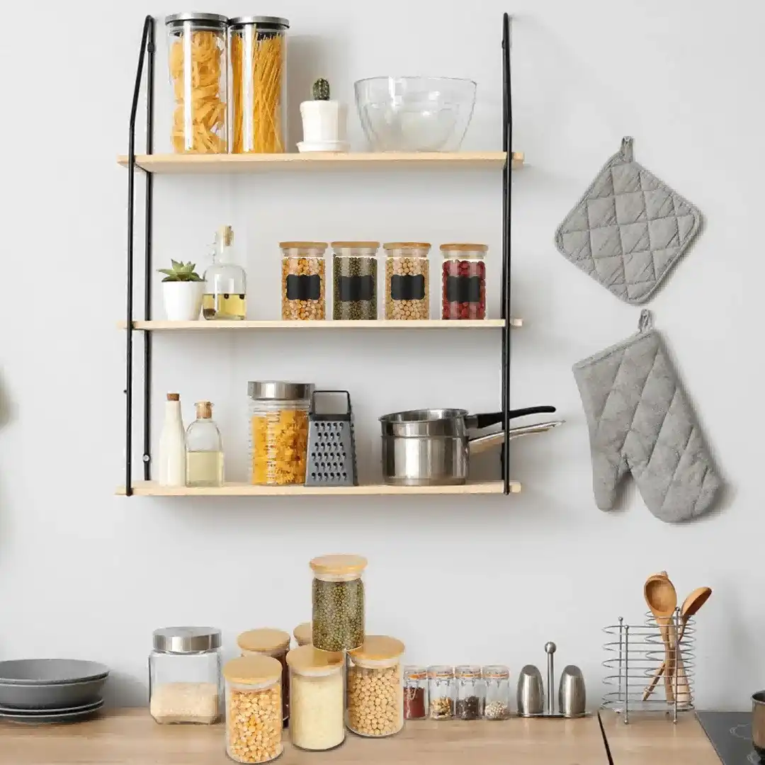 glass kitchen canisters 