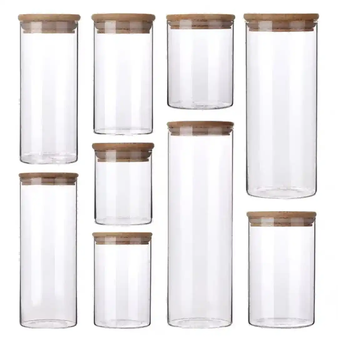 clear glass storage jar with wooden lids clear glass storage jar with wooden lids