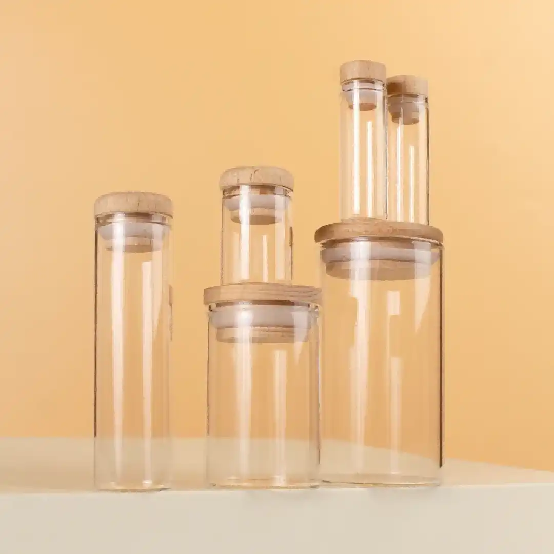 storage jars with cork lids storage jars with cork lids